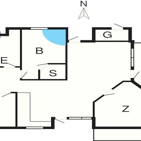 8 Person Holiday Home In Ulfborg Exteriör bild